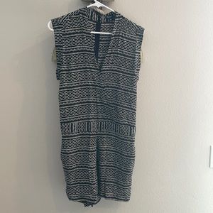 Madewell silk Romper